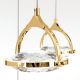 Pendule, Lustre suspendate - Lustra LED suspendata cu cristal K9 design lux MOON 12L