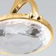 Pendule, Lustre suspendate - Pendul LED cu cristal K9 design lux MOON auriu