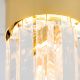 Plafoniere - Plafoniera cu cristal K9 design elegant PRISM aurie