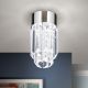 Plafoniere - Plafoniera cu cristal K9 design elegant PRISM crom