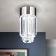 Plafoniere - Plafoniera cu cristal K9 design elegant PRISM crom