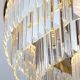 Lustre aplicate - Lustra LED aplicata cristal design elegant lux PRISM D-95cm aurie 24K