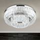 Lustre aplicate - Lustra LED aplicata cristal design elegant lux PRISM D-95cm crom