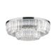 Lustre aplicate - Lustra LED aplicata cristal design elegant lux PRISM D-95cm crom