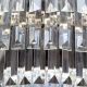 Lustre aplicate - Lustra LED aplicata cristal design elegant lux PRISM D-95cm crom