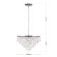 Pendule, Lustre suspendate - Lustra suspendata cristal K9 design elegant CELESTE D-45 crom