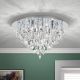 Lustre aplicate - Plafoniera cristal K9 design elegant CELESTE D-45 crom