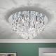 Lustre aplicate - Plafoniera cristal K9 design elegant CELESTE D-45 crom