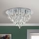 Lustre aplicate - Plafoniera cristal K9 design elegant CELESTE D-45 crom
