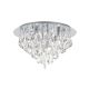 Lustre aplicate - Plafoniera cristal K9 design elegant CELESTE D-45 crom