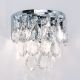 Aplice, corpuri de iluminat pentru pereti - Aplica de perete cristal K9 design elegant CELESTE crom