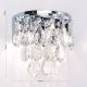Aplice, corpuri de iluminat pentru pereti - Aplica de perete cristal K9 design elegant CELESTE crom
