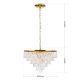 Pendule, Lustre suspendate - Lustra suspendata cristal K9 design elegant CELESTE D-45 auriu