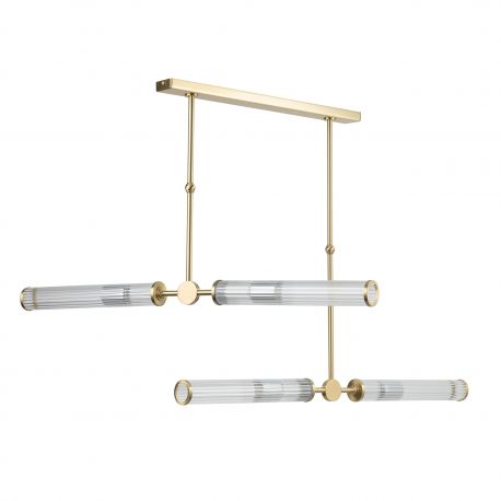 Pendule, Lustre suspendate - Lustra suspendata design LUX realizat manual OREZZO 2x2