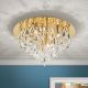 Lustre aplicate - Plafoniera cristal K9 design elegant CELESTE D-45 aurie