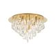 Lustre aplicate - Plafoniera cristal K9 design elegant CELESTE D-45 aurie