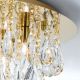 Lustre aplicate - Plafoniera cristal K9 design elegant CELESTE D-45 aurie