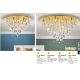 Lustre aplicate - Plafoniera cristal K9 design elegant CELESTE D-45 aurie