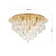 Lustre aplicate - Plafoniera cristal K9 design elegant CELESTE D-45 aurie
