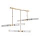 Pendule, Lustre suspendate - Lustra suspendata design LUX realizat manual OREZZO 3x2
