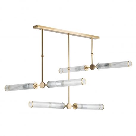 Pendule, Lustre suspendate - Lustra suspendata design LUX realizat manual OREZZO 3x2