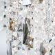 Lustre aplicate - Lustra cristal K9 design elegant de lux CRYSTALRIVER crom