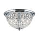 Lustre aplicate - Plafoniera cristal Asfour design elegant lux PLAFOND D-47cm crom