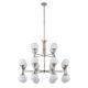 Candelabre, Lustre - Candelabru 24 surse de lumina design LUX realizat manual BARI