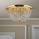 Lustre aplicate - Plafoniera cristal Asfour design elegant lux PLAFOND D-47cm aurie