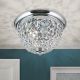 Plafoniere - Plafoniera cristal Asfour design elegant lux PLAFOND D-35cm crom