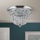 Plafoniere - Plafoniera cristal Asfour design elegant lux PLAFOND D-35cm crom