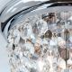 Plafoniere - Plafoniera cristal Asfour design elegant lux PLAFOND D-35cm crom