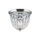 Plafoniere - Plafoniera cristal Asfour design elegant lux PLAFOND D-26cm crom