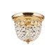 Plafoniere - Plafoniera cristal Asfour design elegant lux PLAFOND D-26cm aurie