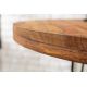Mese dining - Masa rotunda din lemn Makassar 120cm Sheesham