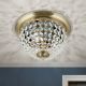 Plafoniere - Plafoniera cristal Asfour design elegant lux PLAFOND D-35cm alama