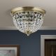 Plafoniere - Plafoniera cristal Asfour design elegant lux PLAFOND D-35cm alama