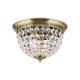 Plafoniere - Plafoniera cristal Asfour design elegant lux PLAFOND D-35cm alama
