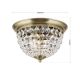 Plafoniere - Plafoniera cristal Asfour design elegant lux PLAFOND D-35cm alama