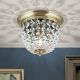 Plafoniere - Plafoniera cristal Asfour design elegant lux PLAFOND D-26cm alama