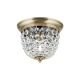 Plafoniere - Plafoniera cristal Asfour design elegant lux PLAFOND D-26cm alama