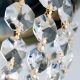 Plafoniere - Plafoniera cristal Asfour design elegant lux PLAFOND D-26cm alama