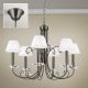 Candelabre, Lustre - Candelabru stil clasic cu cristal K9 ARIANE 6L nickel inchis