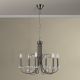Candelabre, Lustre - Candelabru stil clasic cu cristal K9 ARIANE 6L nickel inchis