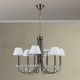 Candelabre, Lustre - Candelabru stil clasic cu cristal K9 ARIANE 6L nickel inchis
