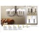 Candelabre, Lustre - Candelabru stil clasic cu cristal K9 ARIANE 6L nickel inchis