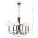 Candelabre, Lustre - Candelabru stil clasic cu cristal K9 ARIANE 6L nickel inchis