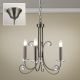 Candelabre, Lustre - Candelabru stil clasic cu cristal K9 ARIANE 3L nickel inchis