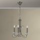 Candelabre, Lustre - Candelabru stil clasic cu cristal K9 ARIANE 3L nickel inchis