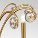 Candelabre, Lustre - Candelabru stil clasic cu cristal K9 ARIANE 10L auriu